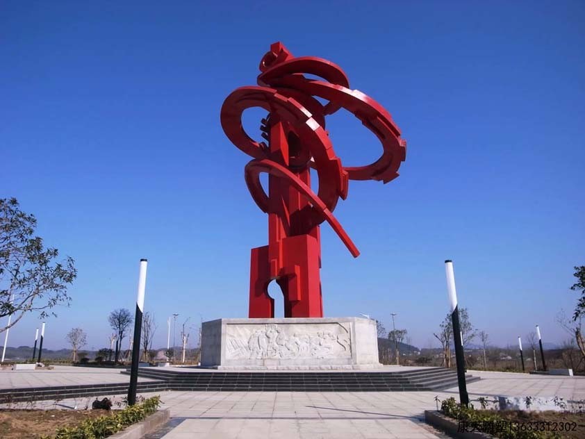 雕塑的藝術(shù)特點(diǎn)鄭州雕塑廠家(圖1)